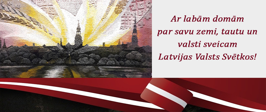  Vislabākie novēlējumi Latvijas Valsts svētkos!