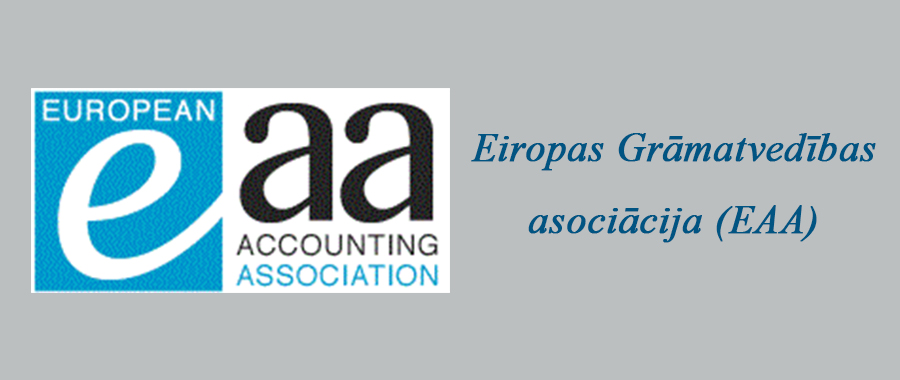 Eiropas Grāmatvedības asociācija (EAA) ir akadēmiskā asociācija, kas atbalsta kvalitatīvu grāmatvedības